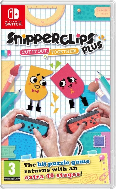 Snipperclips Plus (Switch Games), Games en Spelcomputers, Games | Nintendo Switch, Zo goed als nieuw, Ophalen of Verzenden
