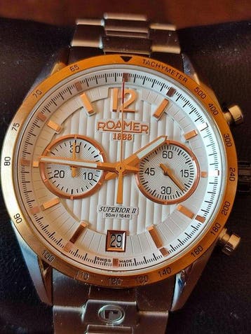 Roamer - Superior II Chronograph - Zonder minimumprijs -, Nieuw