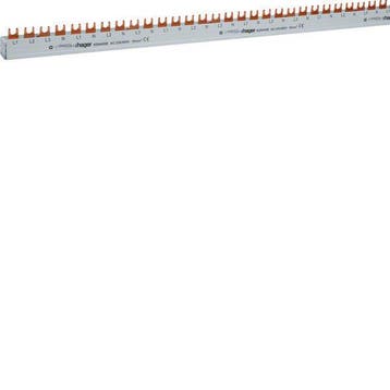 Hager Quickbusbar Kamrail - KDN450E, Bricolage & Construction, Verzenden