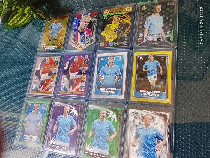 Vários | Erling Haaland | Mixed cards paralels | ver fotos e, Collections, Autocollants