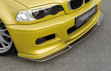 Rieger frontspoiler | 3-Serie E46 M3: 06.00- - Coupé, Cabrio, Verzenden