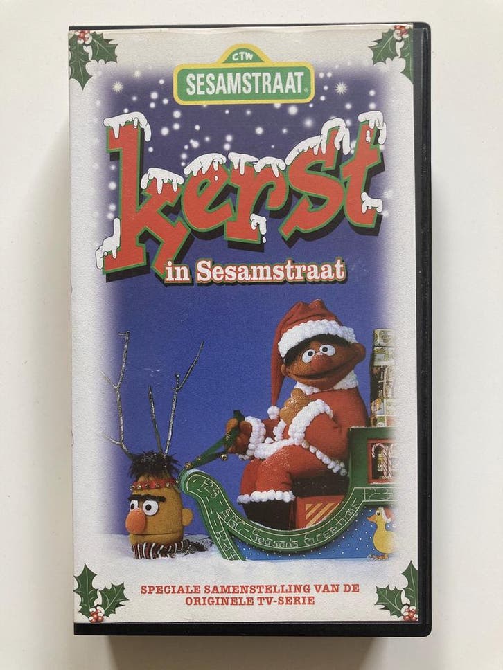 KERST IN SESAMSTRAAT (VHS), Cd's en Dvd's, VHS | Film, Gebruikt