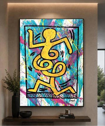 Gongas (XX-XXI) - vs Keith Haring - Montreux Revival - XL