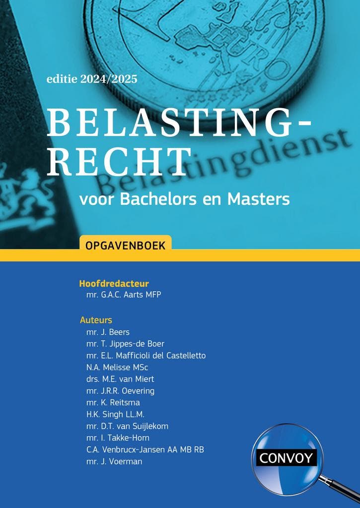 2024/2025 / Belastingrecht voor Bachelors en Masters /, Boeken, Wetenschap, Gelezen, Verzenden
