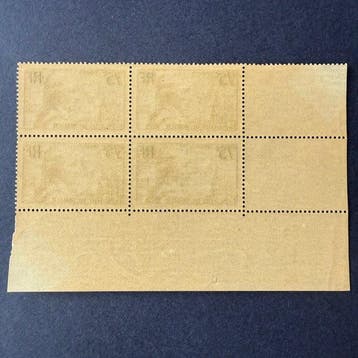 France - Yvert 313 Pilatre de Rosier bloc de 4 coin daté