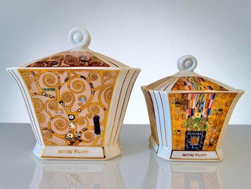 Goebel Artis Orbis -Set - Gustav Klimt - Bol - Porcelaine -