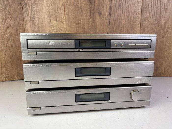 Denon - PMA-210 Amplifier + TU-210RD Stereo Tuner + DCD-210, Audio, Tv en Foto, Radio's
