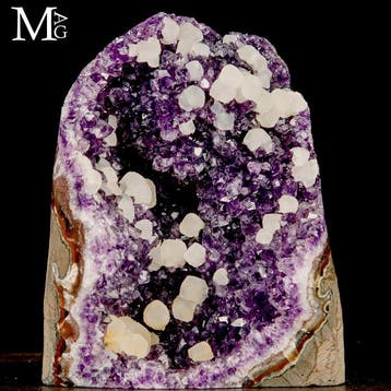 Amethisten Speciale Collectie Monsters - Amethist-geode met