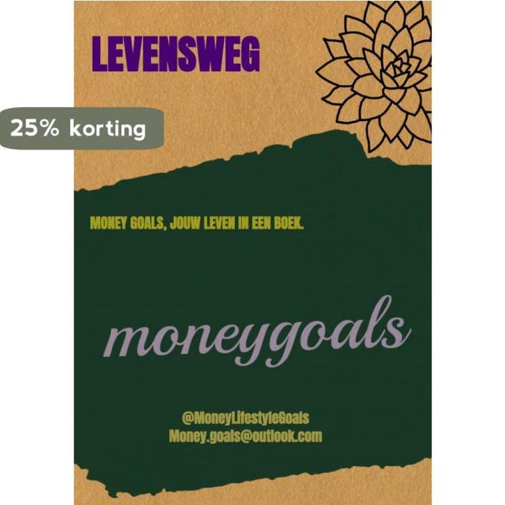 Levensweg 9789464481273 Money Goals, Boeken, Economie, Management en Marketing, Zo goed als nieuw, Verzenden