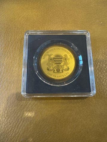 Tsjaad. 5000 Francs ND Österreich Maria Theresia , 1/200 Oz