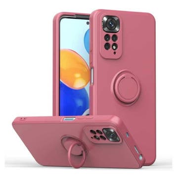 Xiaomi Poco X3 Hoesje met Ring Kickstand en Magneet -, Verzenden