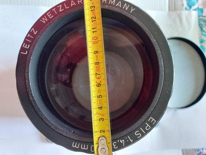 Leitz Epis 4.3/500mm Projectorlens, Verzamelen, Foto-apparatuur en Filmapparatuur