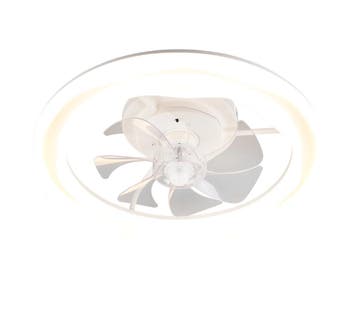 Trio SKAULO VENTILATOR plafondlamp | LED | wit mat met wit |, Verzenden