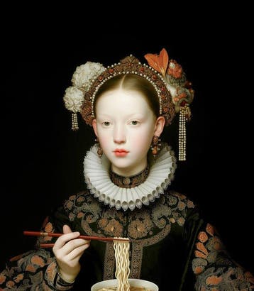 La Mama - The Duchess of Ramen XXL - Œuvre unique 1/1