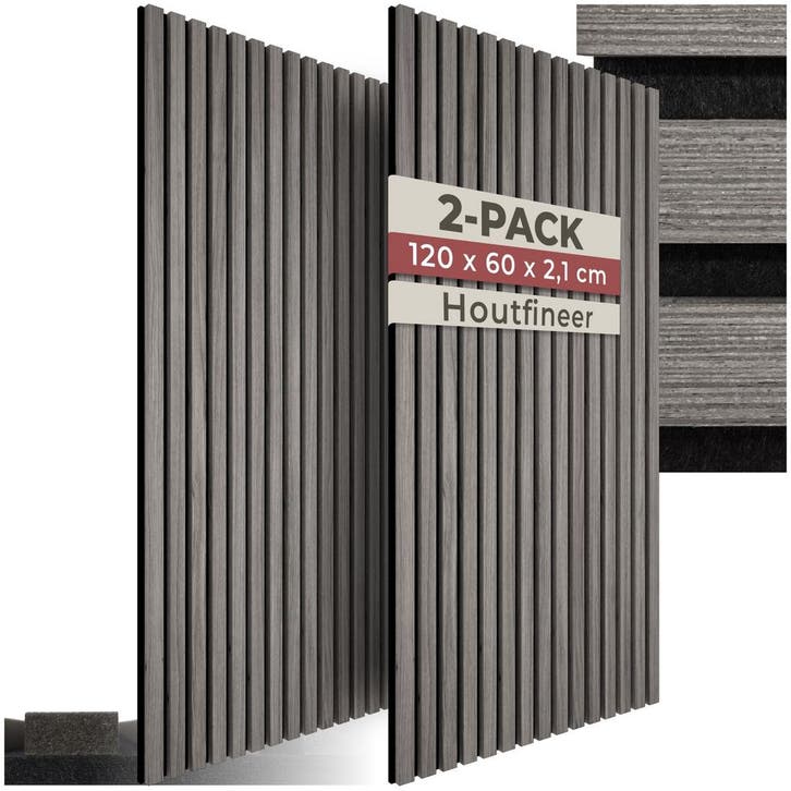 Akoestische panelen Sonic Wall houtlook, Maison & Meubles, Bureaux, Envoi