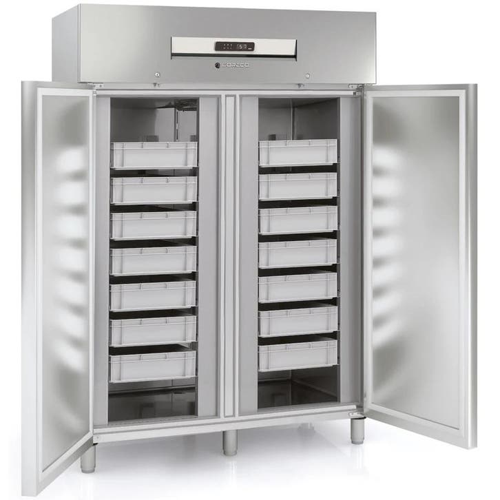 Viskoelkast | 1404L (EN600x400) | RVS | -1°C/-5°C |, Zakelijke goederen, Horeca | Keukenapparatuur, Nieuw in verpakking, Verzenden