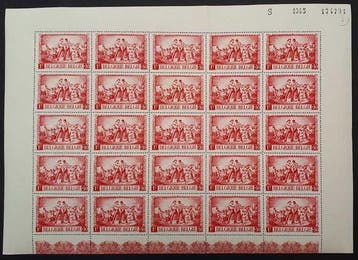 België 1922/1945 - Verzameling volledige panelen
