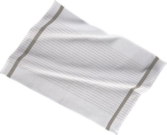 2dekans | Keukenhanddoek 50x70cm, set3, streep witte midden,, Huis en Inrichting, Keuken | Textiel, Ophalen of Verzenden