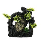 Rots met Boeddha kop 13cm / Aquariumdecoratie As-235, Verzenden, Gevuld zeewateraquarium