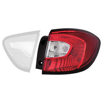 Renault Captur 2013-2017 Achterlicht Rechts Buiten, Verzenden, Nieuw