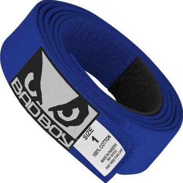 Bad Boy Adult BJJ Rank Belt Braziliaans jiu jitsu Blauw, Verzenden, Nieuw, Overige, Vechtsportkleding