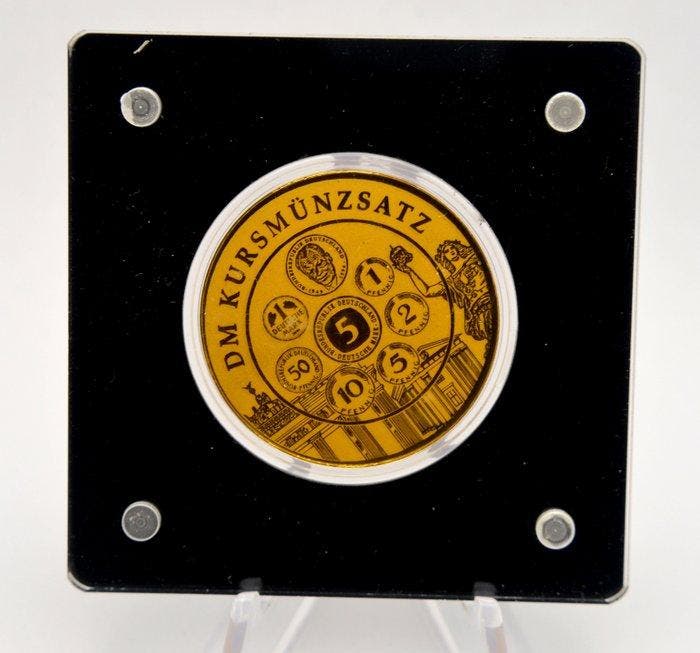 Duitsland. Medal German Coinage 2001 - 1/200oz (.999), Timbres & Monnaies, Monnaies | Europe | Monnaies non-euro