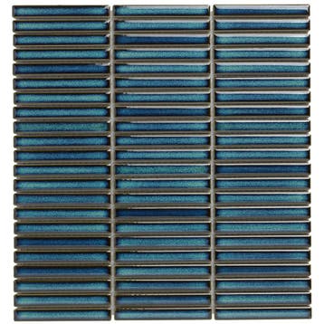 Wand Mozaïek Tegels Kitkat Factory Keramiek Azure Blauw -.., Nieuw, Ophalen of Verzenden, 20 tot 40 cm, 10 m² of meer