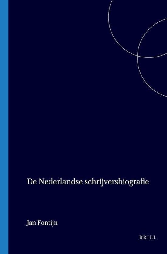 de Nederlandse Schrijversbiografie - Fontijn, Boeken, Geschiedenis | Wereld, Verzenden