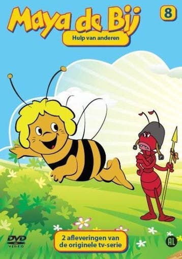 Maya de bij - hulp van anderen (dvd tweedehands film), Ophalen of Verzenden