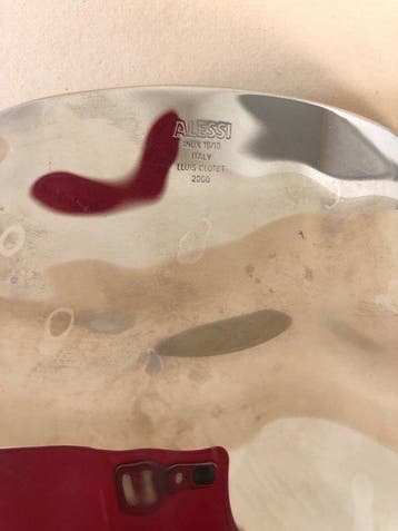 Alessi - Luis Clotet - Dienblad - Sarriá - Staal