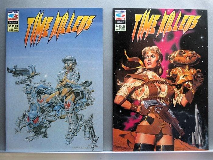 Time Killers, Dare the Impossible, 2000AD showcase - Various, Boeken, Strips | Comics
