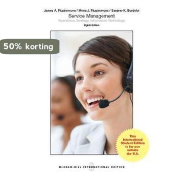 Service Management 9781259010651 James Fitzsimmons, Verzenden, James Fitzsimmons