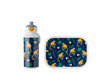 Mepal Lunchset Campus Drinkfles+Lunchbox Jungle, Verzenden, Nieuw