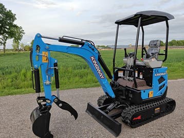 KINGWAY PAS CHER Mini-pelle, pelle compacte, chargeuse, Verzenden, Graafmachine