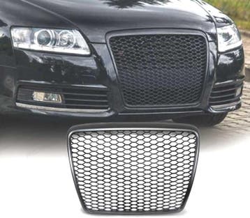 Calandre Pour Audi A6 4F 08-11 Look Rs6 Noir, Verzenden