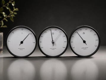 Henning Koppel - Georg Jensen - Weerstation (3) - Zwart