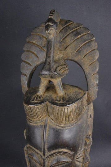 Ceremonieel masker - Yaure - Ivoorkust