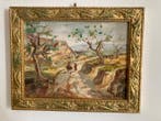 Italiaanse school (XX) - Scena bucolica, Antiquités & Art, Art | Peinture | Classique