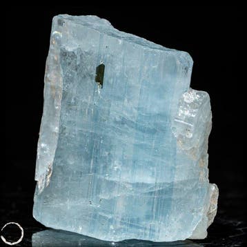 Natuurlijke aquamarijn ruwe kristal – Transparant blauwe, Verzamelen, Mineralen en Fossielen