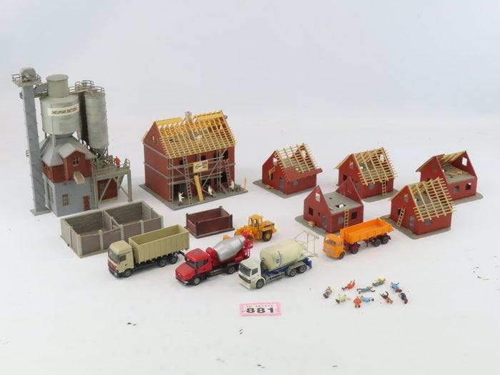 Faller, Pola, Wiking H0 - o.a. 130263/566 - Bâtiments pour, Hobby & Loisirs créatifs, Trains miniatures | HO
