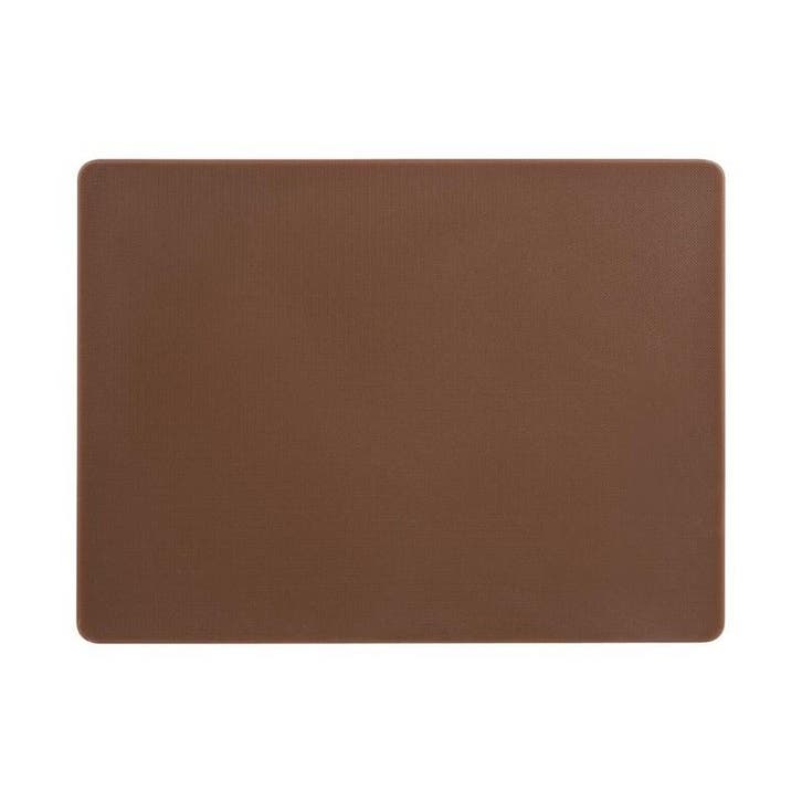 Snijplank | LDPE | Bruin | 450x300x10(h)mm Hygiplas, Zakelijke goederen, Horeca | Keukenapparatuur, Nieuw in verpakking, Verzenden