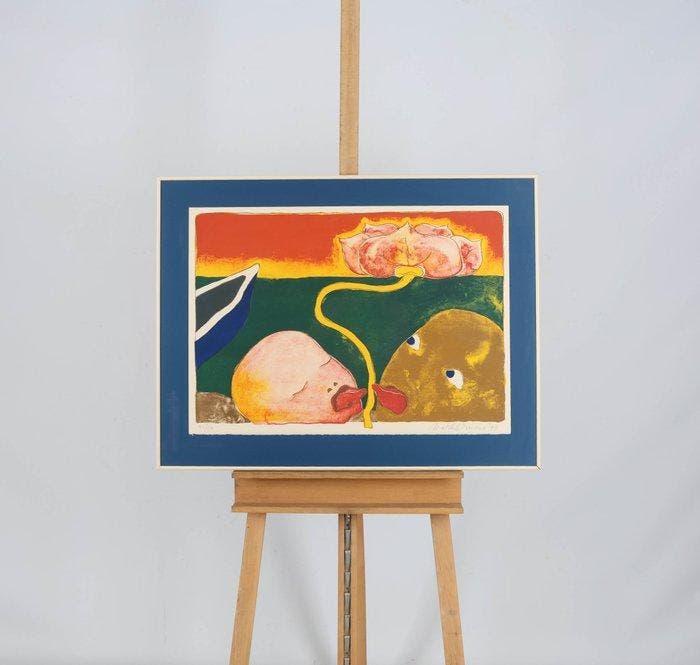 Mark Brusse (1937) - Twee figuren, Antiek en Kunst, Kunst | Designobjecten
