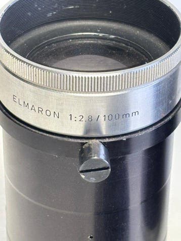 Leica, Leitz 3 x lens Elmaron , Dimaron en Dygon Cameralens