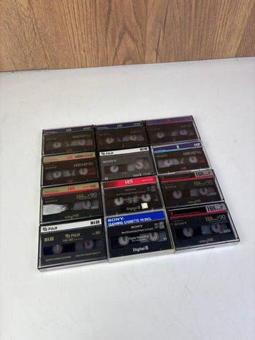Sony Video 8 Tapes (12x) Sony