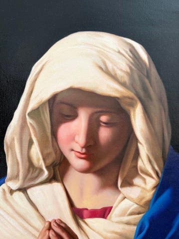 Oreste Panzarella (XXI), Da Sassoferrato - Madonna in