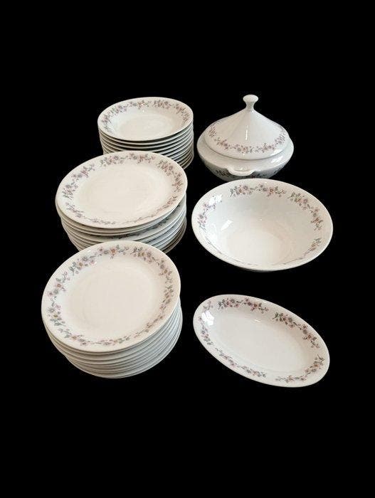 Richard Ginori - Eetservies voor 12 (39) - Porselein -, Antiek en Kunst, Antiek | Meubels | Tafels