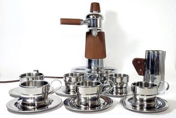 Koffiezetapparaat (14) - Staal, Bakeliet - UTENTRA Eerste