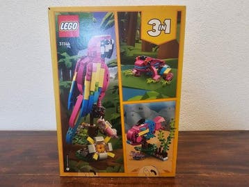 Lego Set - 31144. Exotic Pink Parrot - Creator - Creator, Nieuw