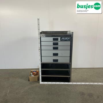 Aluca werkbus inrichting nieuw 765x520x1250mm (2989), Verzenden