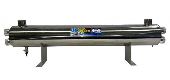 Uv-c filter RVS 220w lamp 6/4 10800l/u, Jardin & Terrasse, Pompes à eau, Enlèvement ou Envoi